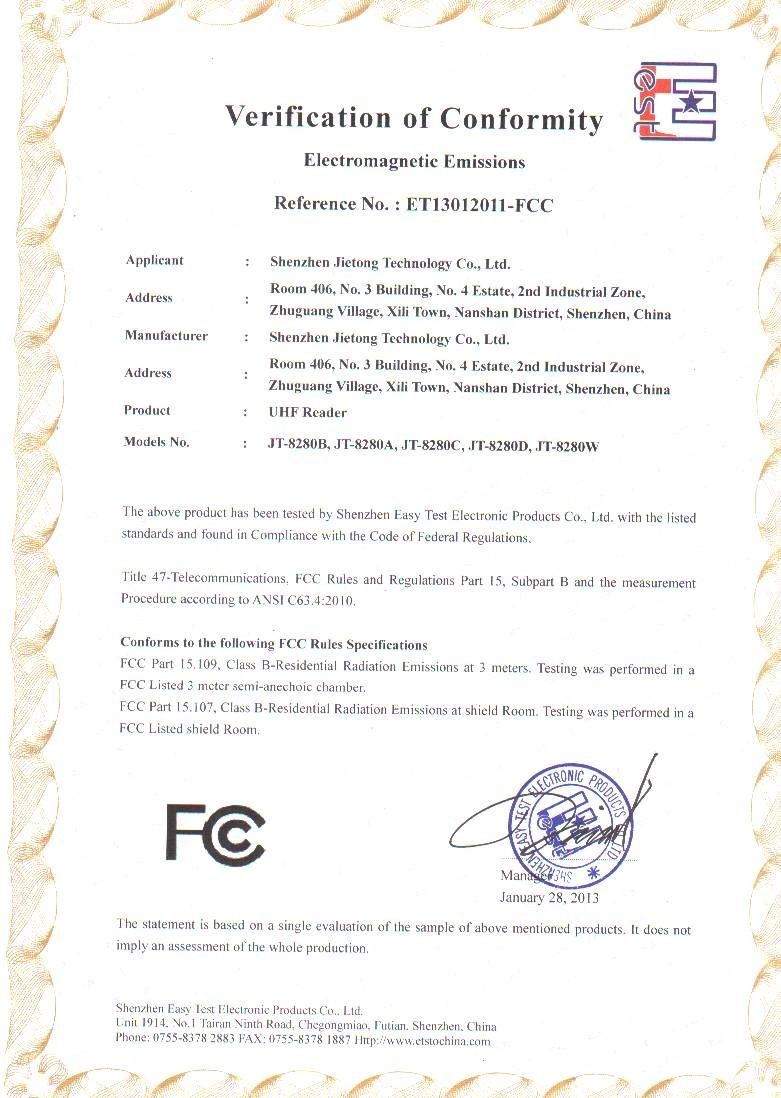 FCC-certificering