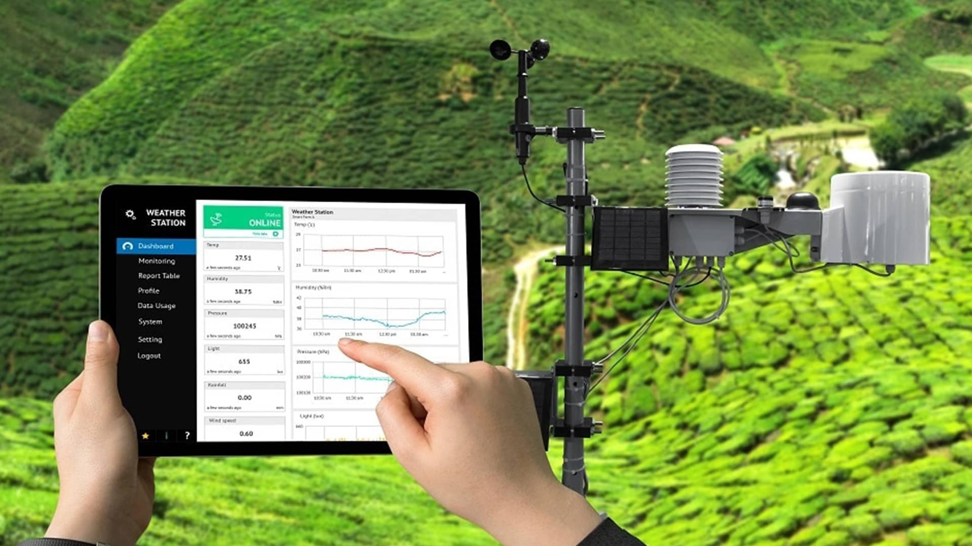 RFID inzetten voor milieumonitoring: slimme weerstations en ecologische bescherming verbeteren.