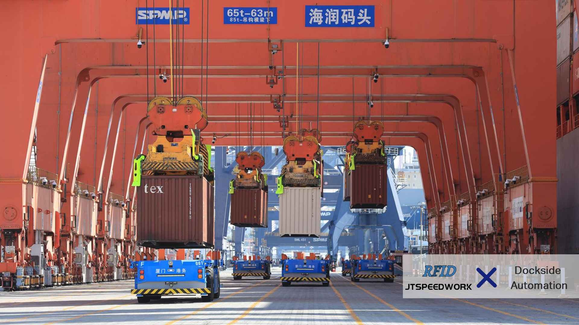 Poorten naar efficiëntie: de transformatie van containerterminals door RFID