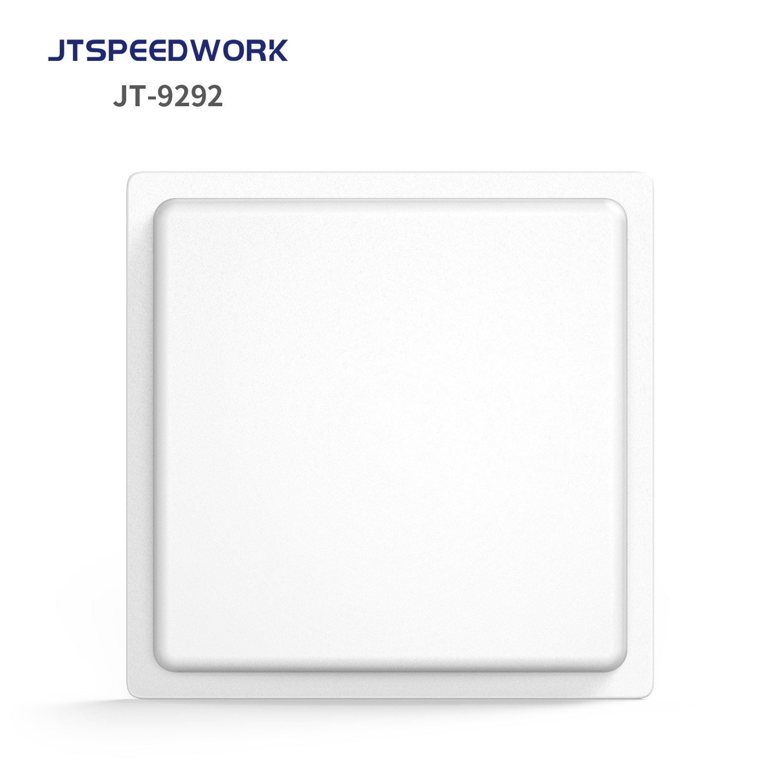 JT-9292 UHF RFID-lezer met geïntegreerd bereik (0-30 m) en meerdere tags, leesfrequentie 860-960 MHz.