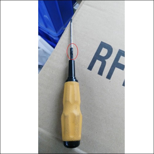 JT-K1003 10*3*1,5mm UHF Mini RFID-tag op metaal voor gereedschapsbeheer