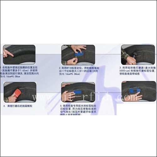 RFID UHF-bandenreparatietag