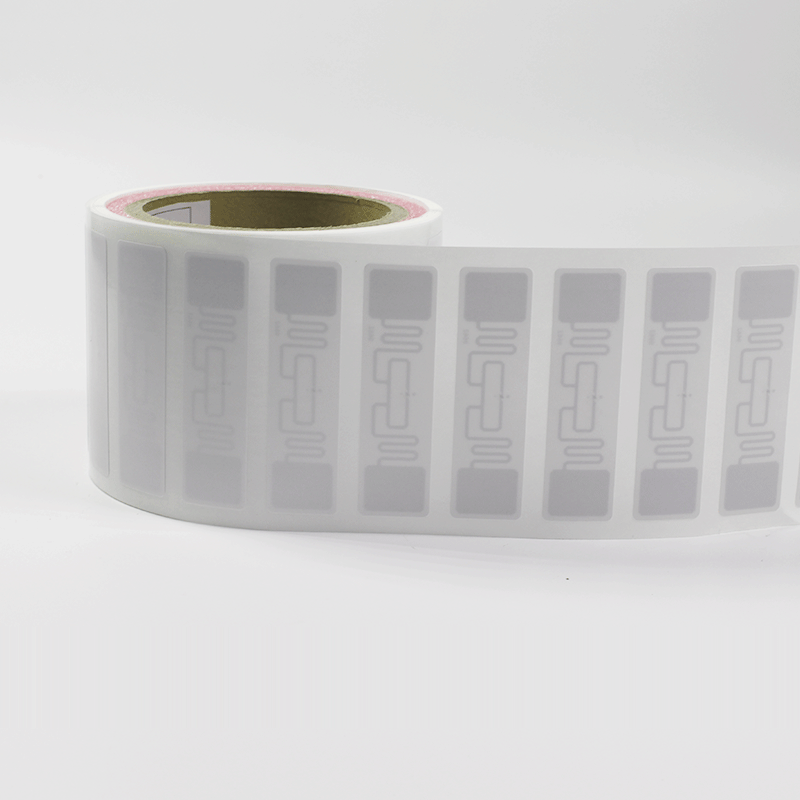 ISO/IEC 18000-6C gecoat papier blanco UHF RFID-tag