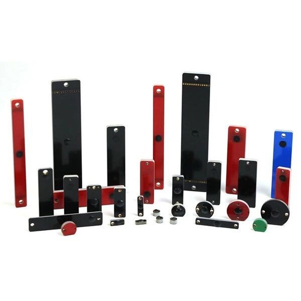 JT-K1207 12 * 7 mm ISO18000-6C Gen2 UCODE 8 RFID op metalen PCB-tag