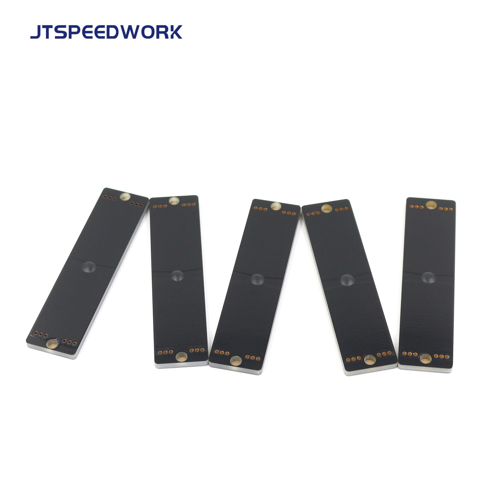 JT-K8020 80*20*3mm PCB UHF RFID-tag op metaal voor magazijnbeheersysteem