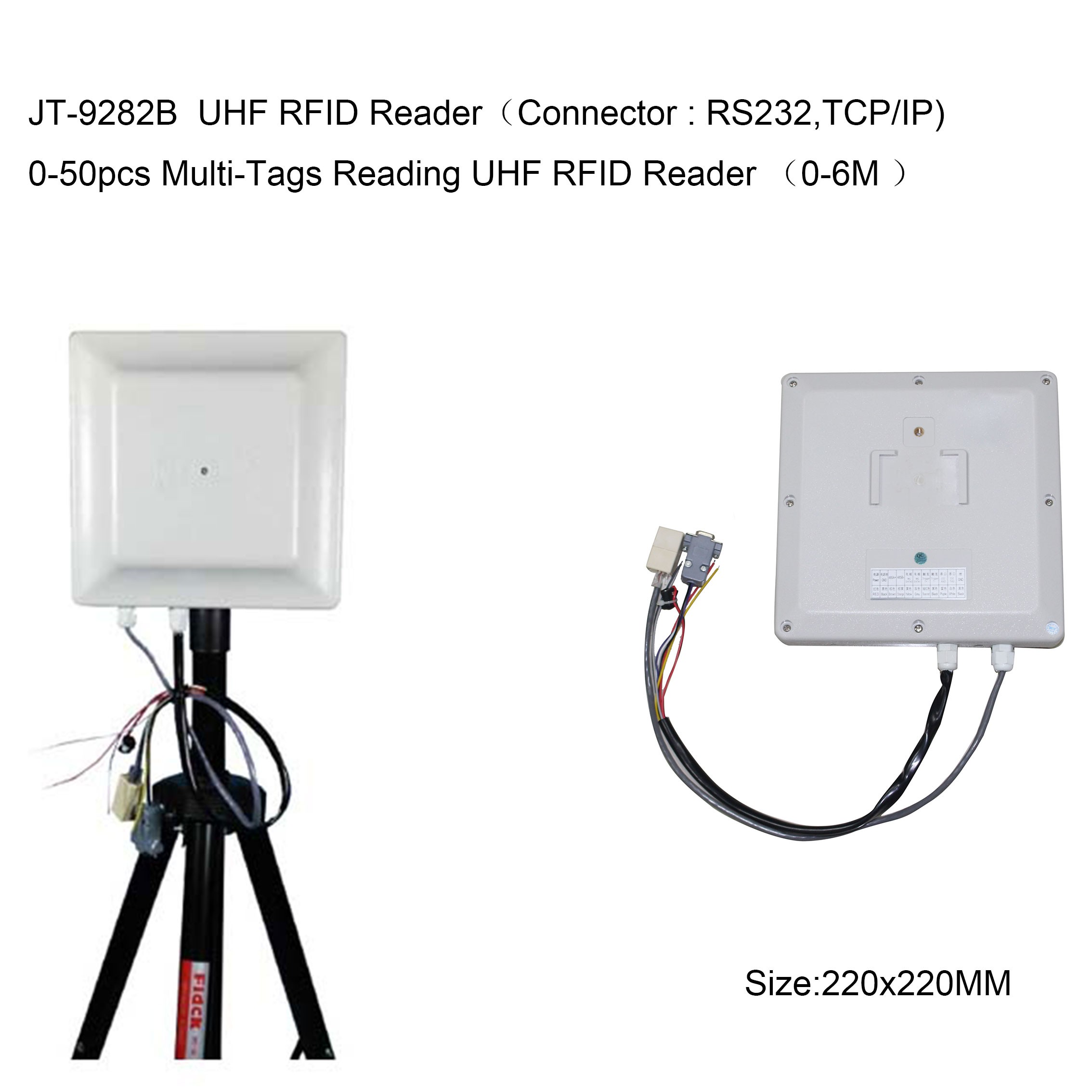 902-928MHz R2000 Impinj UHF RFID All-in-one UHF-lezer met RS485, TCP/IP