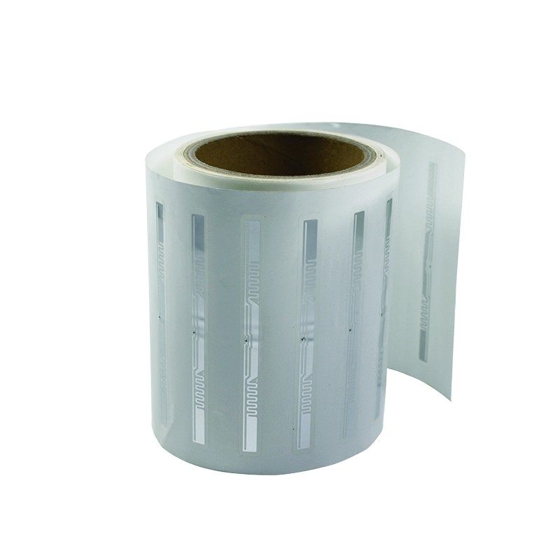 860-960 MHz UHF RFID-boekenlabel voor bibliotheken, 98x12 mm