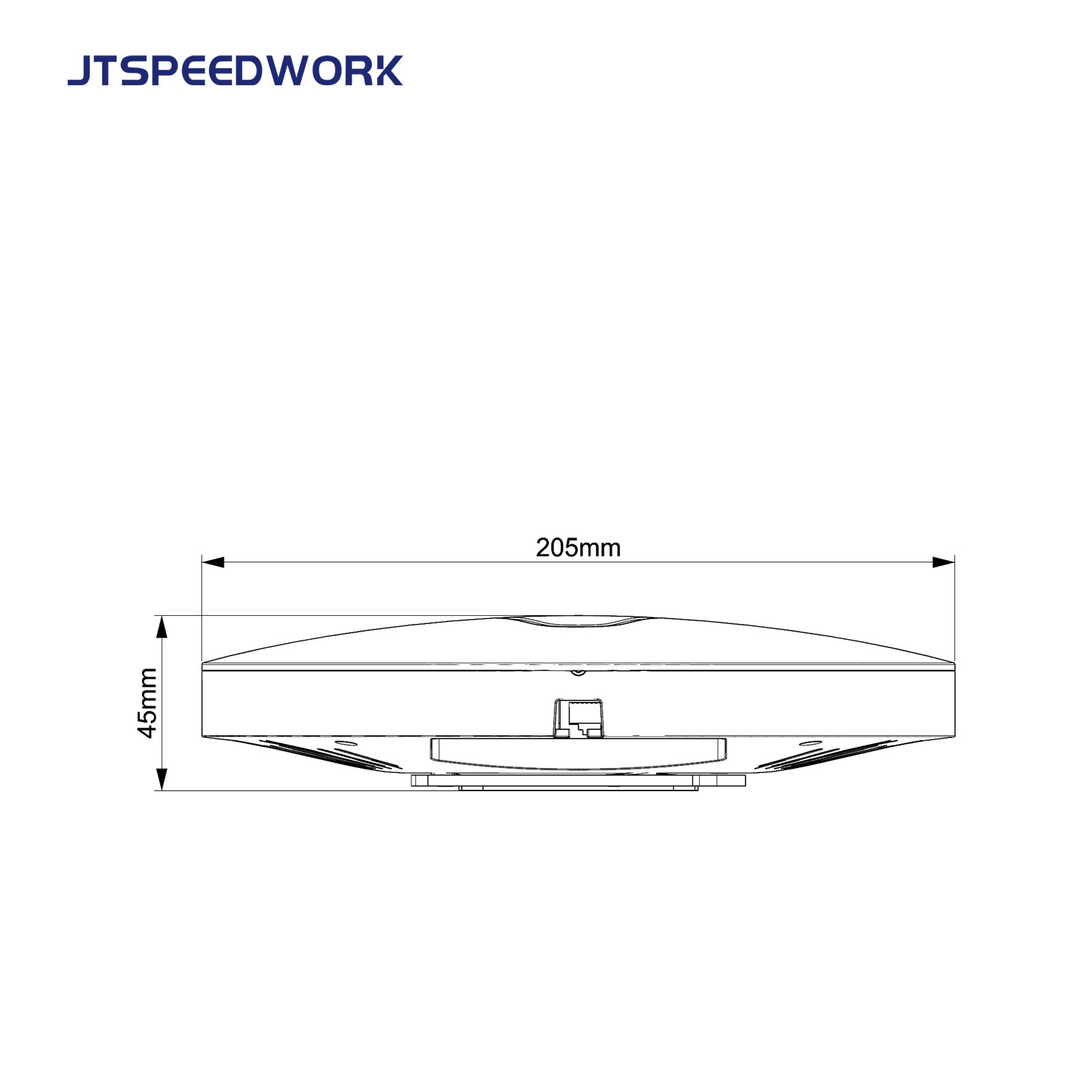 JT-R2420A 2,4 GHz RFID omnidirectionele plafondlezer voor binnengebruik