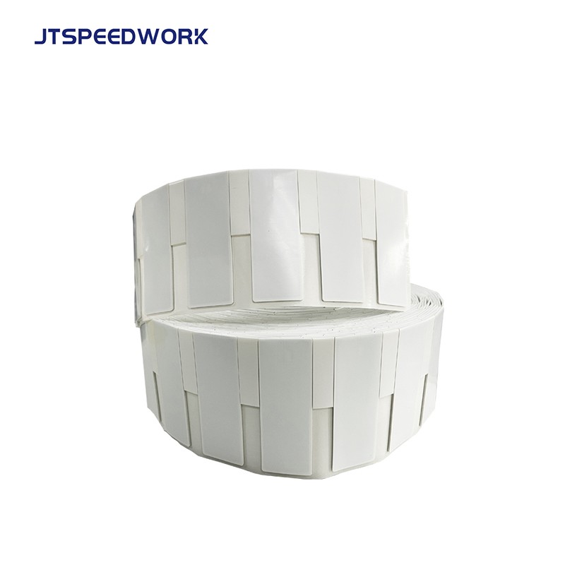 JT-K8025 80*25*1,26 mm 860-960 MHz UHF Flexibel Bedrukbaar RFID-label voor metaal Impinj Monza R6-P