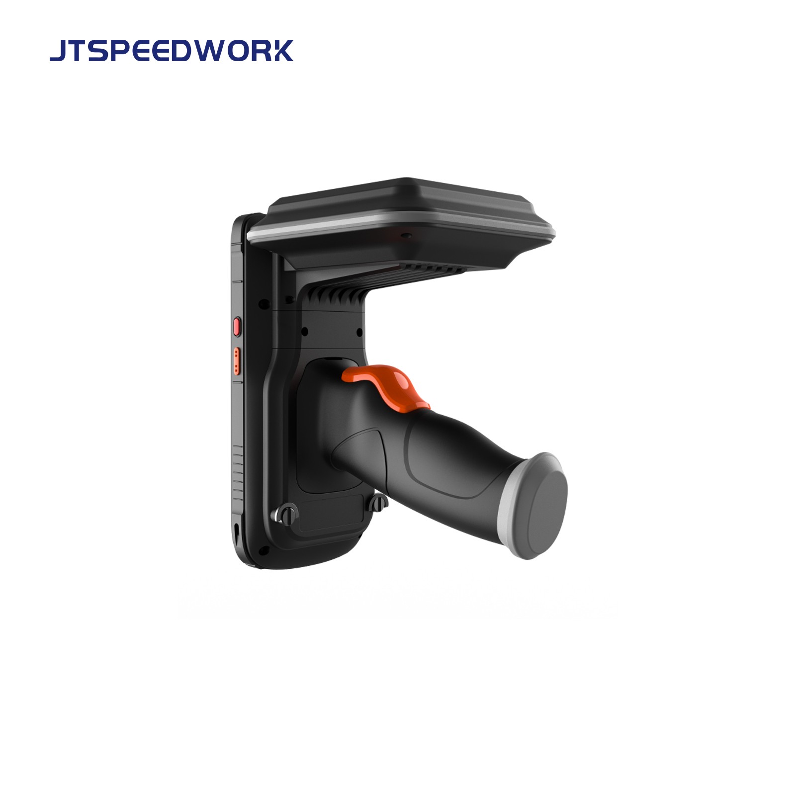 JT-973 Android 10.0 UHF RFID-handscanner met groot bereik Impinj E710 IP65 NFC 2D-barcodescanner