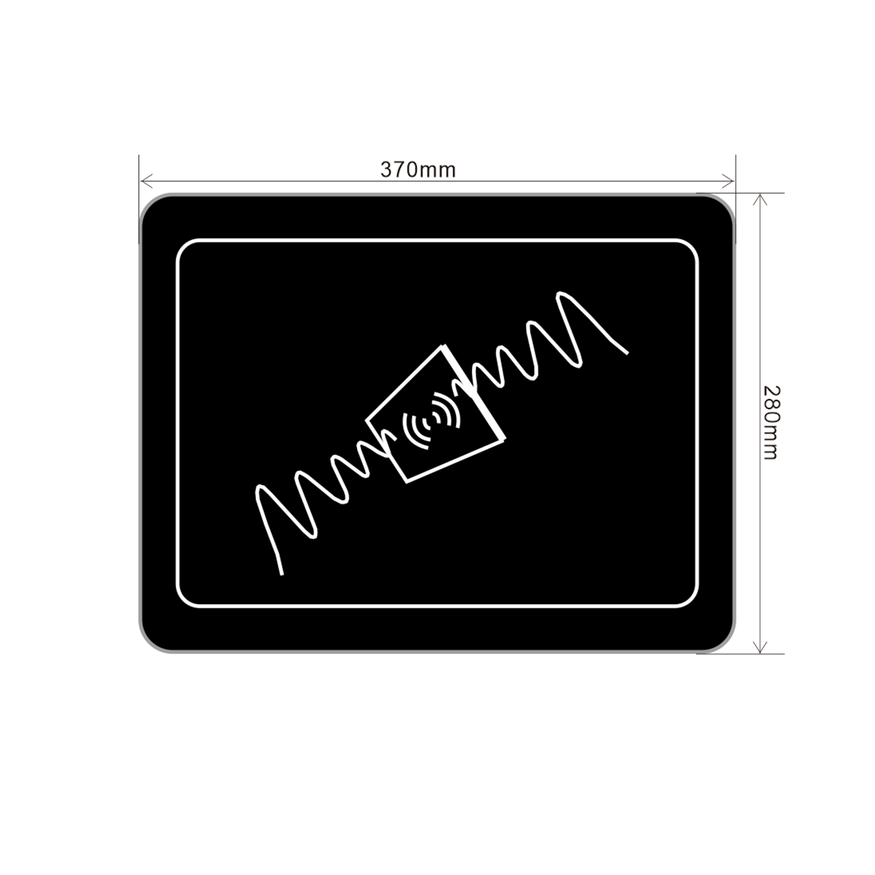 ISO15693 RFID/NFC Desktop Reader Bibliotheeklezer