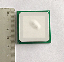 JT-T0036 3dBi UHF RFID keramische antenne 36*36mm 865-868/902-928MHz RHCP voor PDA