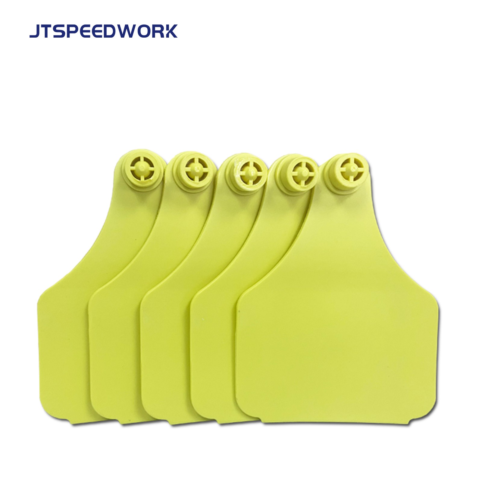 JT-E10080 100*75mm UHF RFID-oormerk voor vee, geschikt voor veebeheer