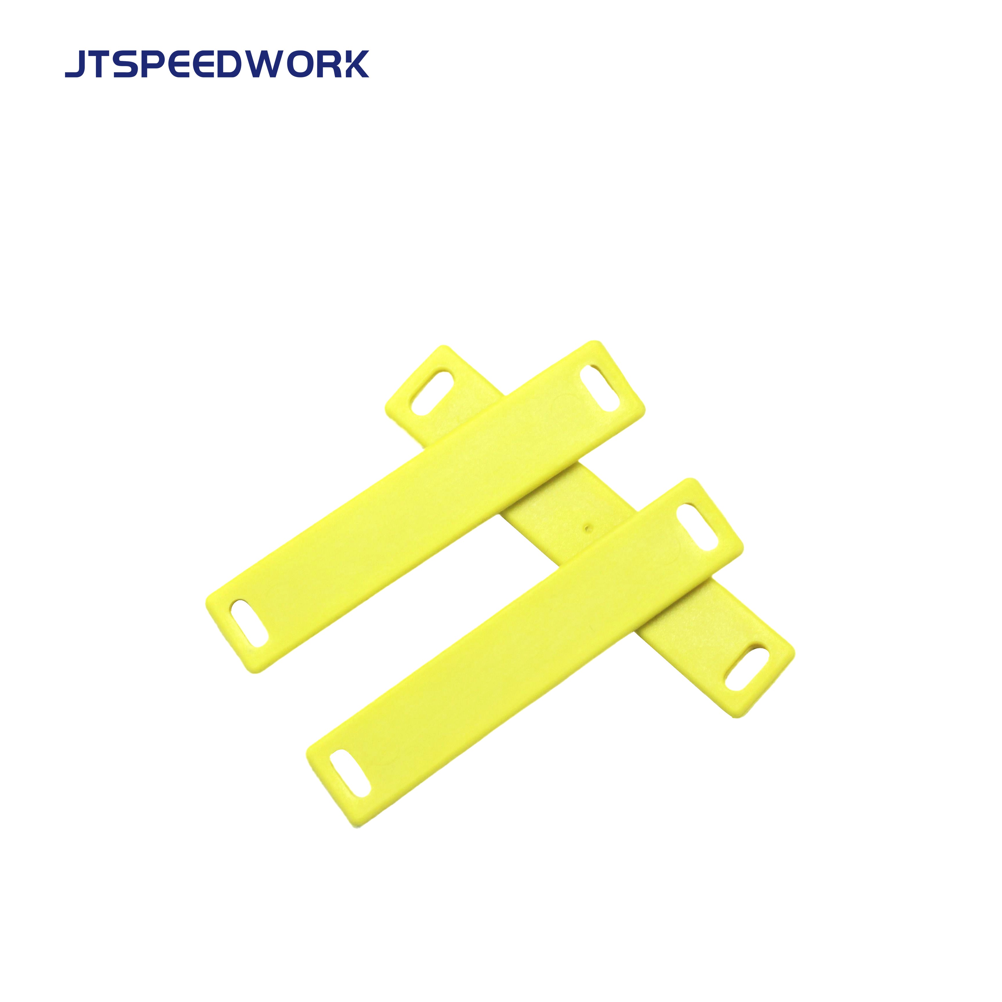 JT-K9018 90*18*4mm TPU UHF RFID Impinj Monza R6 Flexibele Anti-metaal Tag