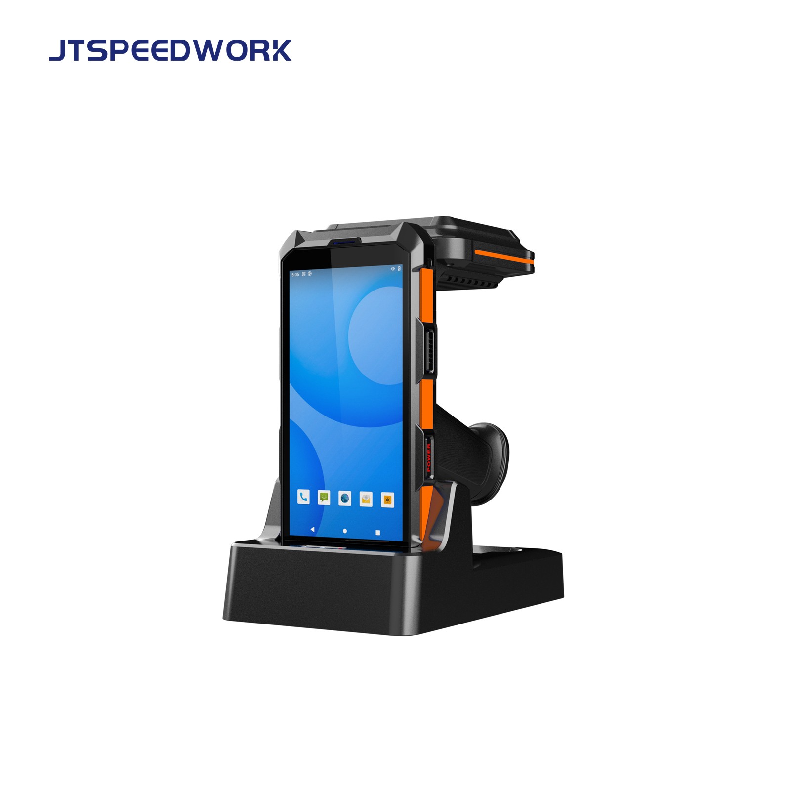 JT-974 UHF RFID Android 13.0 4+64GB Handheld Mobiele Terminal met Impinj E710