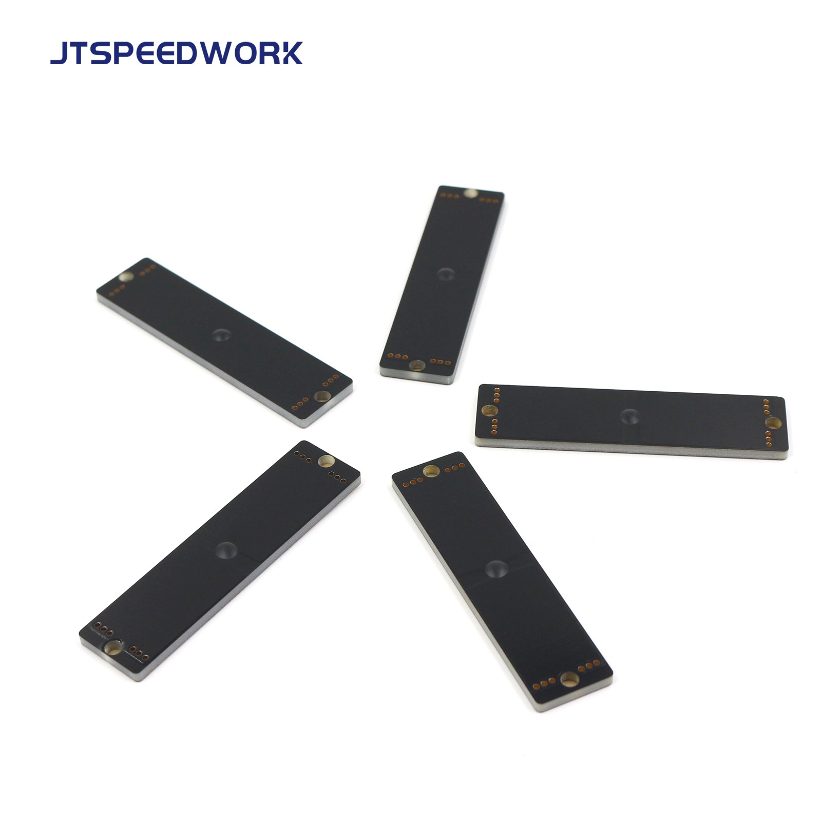 JT-K8020 80*20mm Passieve UHF RFID Antimetaal Tag voor Toepassingen op Metalen Objecten