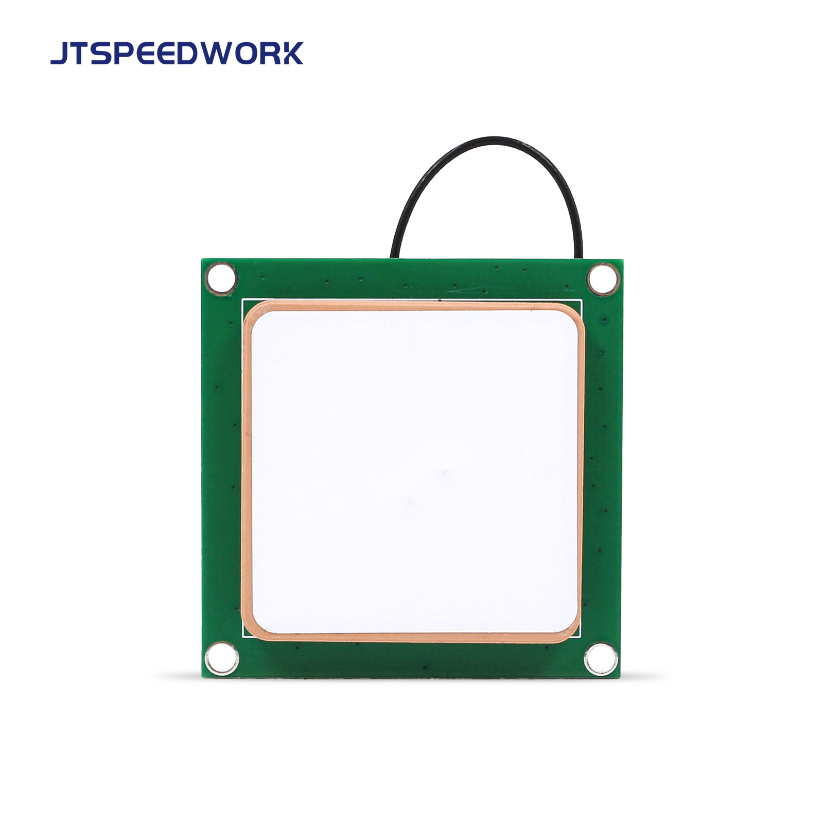 JT-T0040 3dBi UHF RFID keramische antenne 40*40mm 860-960MHz RHCP circulaire polarisatie aangepaste connector