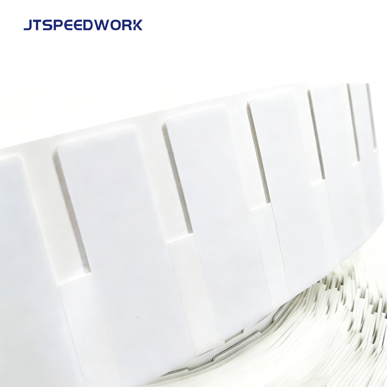 JT-K7025 70*25*1,26 mm 860-960 MHz UHF RFID fraudebestendig flexibel label voor metalen oppervlakken met Impinj Monza R6-P chip