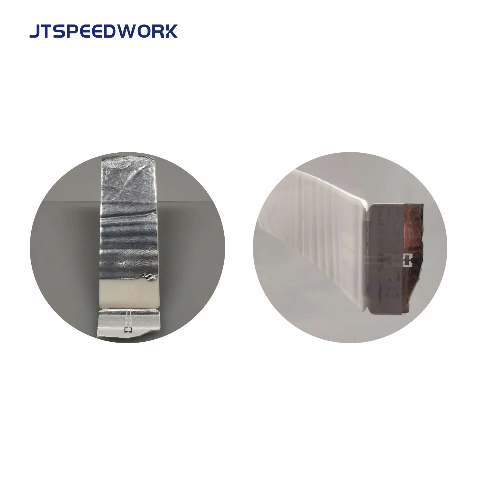 JT-K7025 70*25*1,26 mm 860-960 MHz UHF RFID fraudebestendig flexibel label voor metalen oppervlakken met Impinj Monza R6-P chip