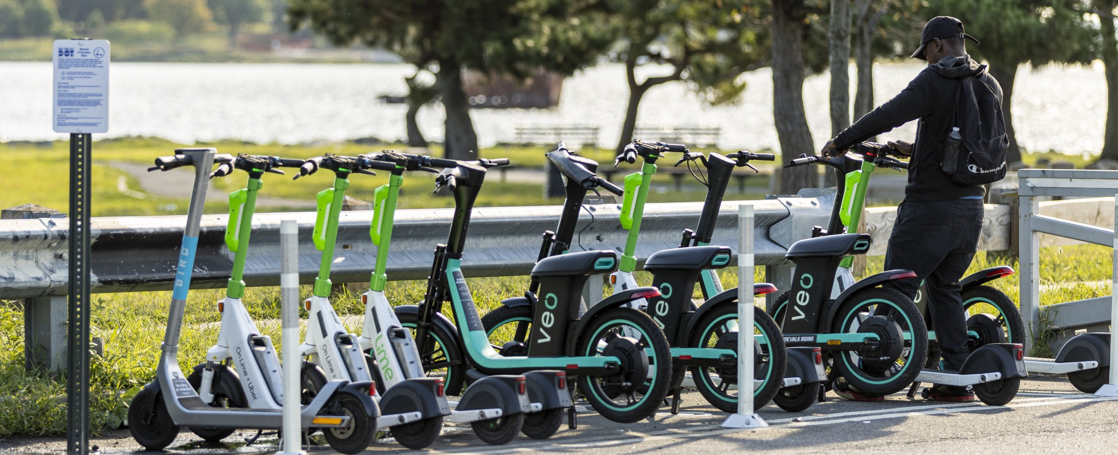 Beheer van deelfietsen/elektrische fietsen/scooters
