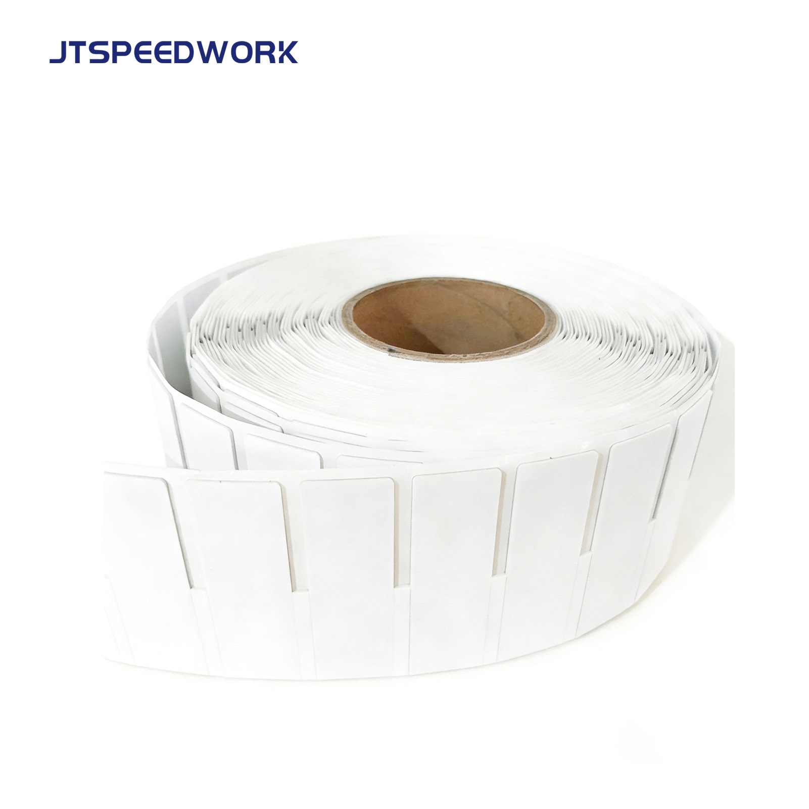 JT-K8025 80*25*1,26 mm 860-960 MHz UHF Flexibel Bedrukbaar RFID-label voor metaal Impinj Monza R6-P
